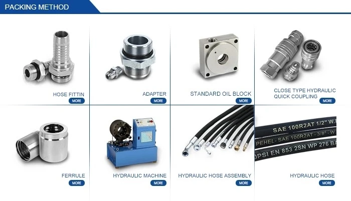 90 SAE Hydraulic 6000psi Flange Fitting