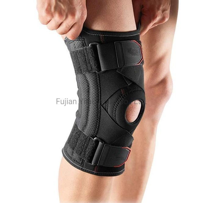 Neoprene Knee Support Braces Adjustable Sport Knee Guards with 4 Springs