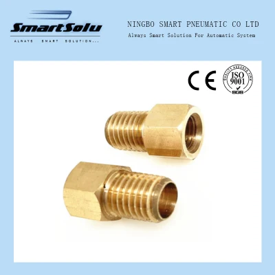 황동 1/8 1/4 3/8 1/2 3/4 암나사-수나사 육각 소켓 감속기 구리 파이프 피팅 물 가스 어댑터 커플 링 피팅